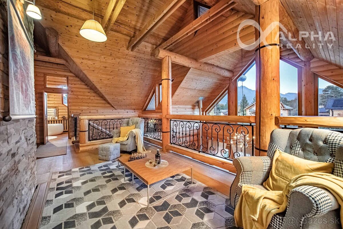 Zrubový rodinný dom, Veľká Lomnica - 13