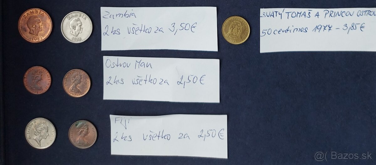 Zbierka mincí - Tunisko, ostrovy, Afrika - 13