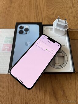 iPhone 13 Pro 128 gb Sierra Blue v záruke + príslušenstvo - 13