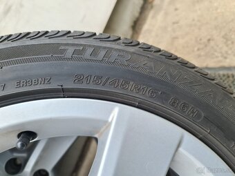5X100 R16 VW-POLO LETNE PNEU 215/45 R16 - 13