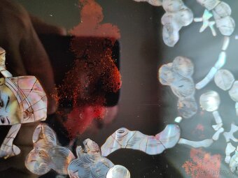 2 vietnamské perleťové obrazy - 13