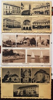 staré pohľadnice miest, blahoprajné pohľadnice,.... - 13