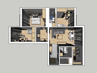 Predám 4 izbový byt - 13