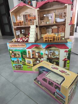 sylvanian families domček a auto - 13