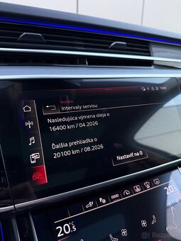 Audi A8L 60TFSI e 2023 v záruke mozna vymena za iné auto - 13