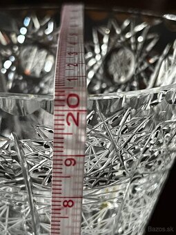 Kryštáľová váza 20 cm - 13