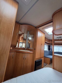 Obytny príves Hobby 495 - 2005 markiza, mover, nosic - 13