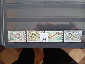 Poštové známky č.472 - AFRIKA II. - 20 sérií - 13