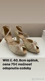 Spoločenské topánky značky Witt - 13