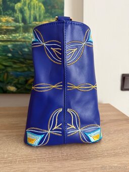 Sara Iris kožená vyšivaná kabelka Dajana Rodriguez - 13