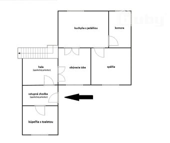 2 izbový byt v rodinnom dome na Bôriku v Žiline, na prenájom - 13
