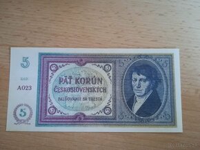 RU,ČSSR , ČSR- nevydanné bankovky , návrhy oboustranná kopie - 13