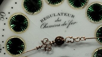 Velké dvouplášťové kapesní hodinky Régulatéur - 13