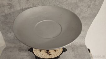 Staré jednomiskové 10kg váhy do sbierky - 13