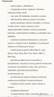 SKIP HOP Chodítko s aktivitami 4v1 Explore&More 6m+ - 13