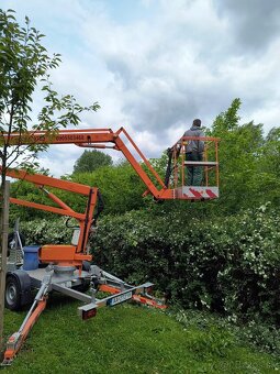 Prívesna pracovná plošina 14m - 13