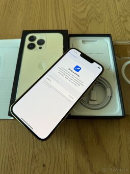 iPhone 13 Pro 128 gb Gold - komplet príslušenstvo - 13