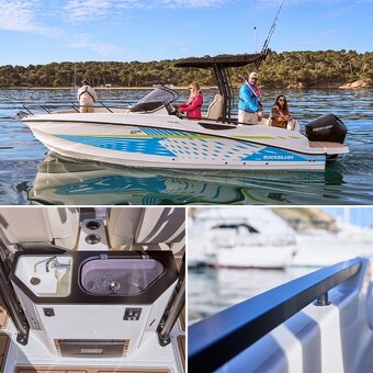 QUICKSILVER Activ 805 OPEN + MERCURY F 225 V6 EXLPT DS - 13