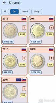 2 € pamätné mince unc - 13