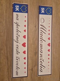 Svadobné doplnky, rekvizity - 13