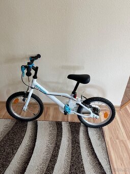 Detský bicykel 16”+kolobežka+chrániče na odrážadlo - 13