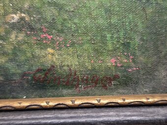 Staré maľované obrazy. - 13