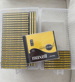 Predám CD médiá na napaľovanie Verbatim a Maxell - 13