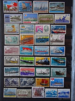 Pekná zbierka známok DOPRAVA - 13