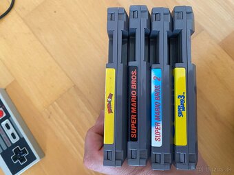 Nintendo Entertainment System NES konzola + 4x Mario modul - 13