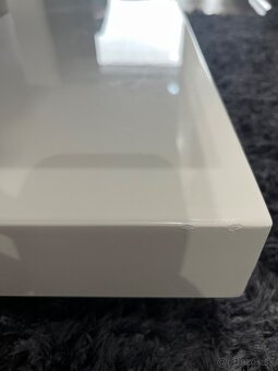 Konferenčný stolik biely - 13