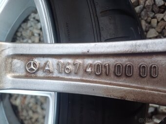 Orig. hliníkové disky Mercedes R18, 5x112 - 13