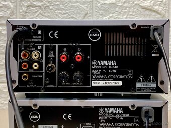 Yamaha R-840 Stereo Receiver + Yamaha DVD-840  DVD prehravač - 13
