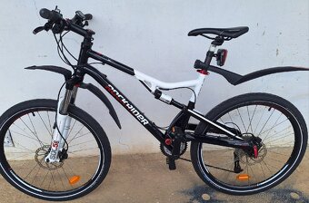 Celoodpružený horský bicykel Rockrider SIX.5 - 13