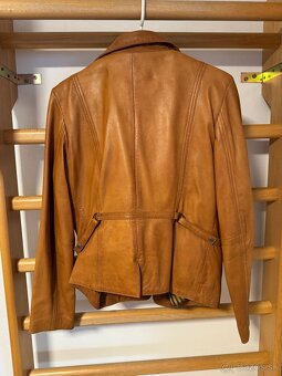 Kožené dámske original bundy - 13