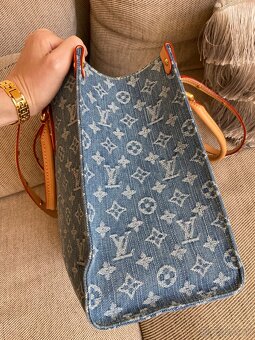 Krásná denim kabelka Onthe Go Louis Vuitton - 13