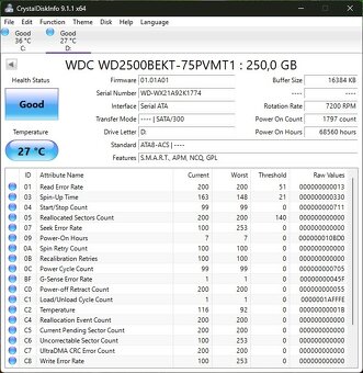 Asus X553MA /Intel Pentium N3540/8GB RAM/HD/SSD+HDD - 13