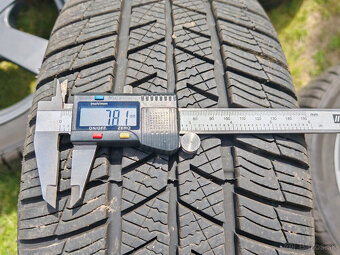 5x100 R16 6.5J ET38 + 215/45R16 Zimné 4x7.6mm - 13
