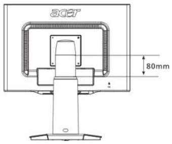 Predám 20" LCD Monitor ACER AL2023W / Repro / PIVOT - 13