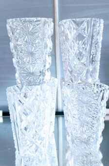 Krištáľ - misa , váza , poháre, - 13