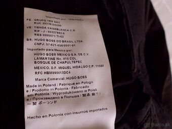 Hugo Boss Orange pánsky sakový kabátik-bunda L-XL - 13