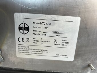 Planetarna bruska na beton HTC 500, Hladicka lesticka - 13