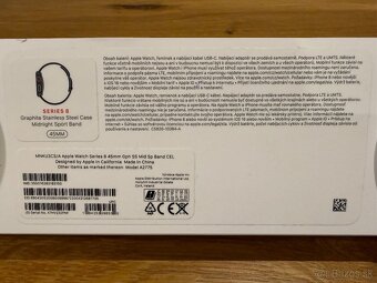 Apple Watch Series 8 45 mm Stainless Steel Graphite - 13