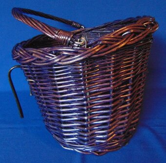 Prútený košík na bicykel - 13