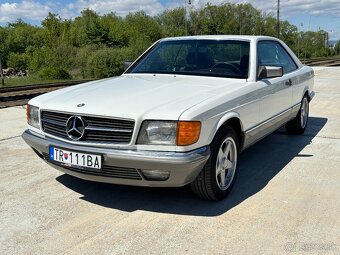 Mercedes-Benz 380 SEC W126 – biela klasika s V8 - 13