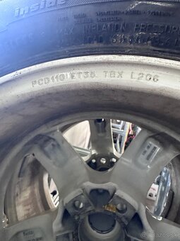 Alu disky 5x110, 5x112 MOMO GT2 16” + pneumatiky - 13