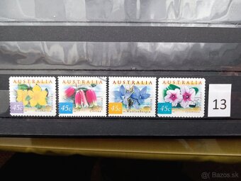 Poštové známky č.469 - OCEÁNIA - 20 sérií - 13