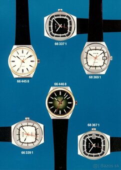 Československé mechanické vintage retro hodinky PRIM Televiz - 13