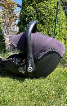 Úžasný kočiar Roan Bloom dark green + vajíčko ZDARMA - 13