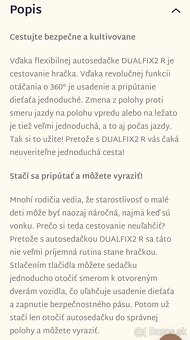 Britax Romer 2R otočná isofix - 13