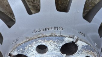 Predám origo. Alu disky Audi A5,R17 a zimne pneu. - 13